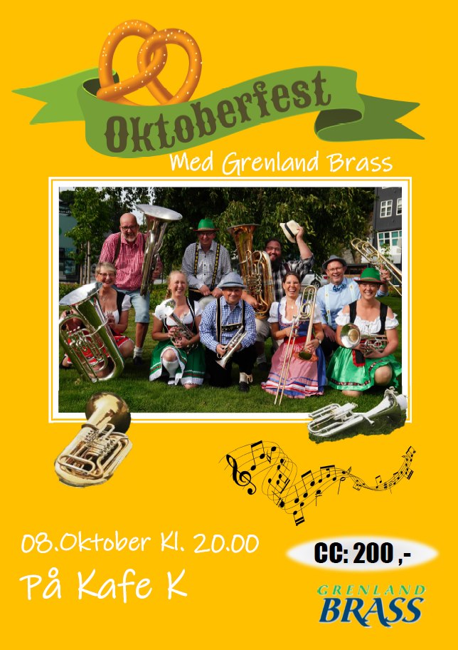 Oktoberfest KafeK med Grenland Brass